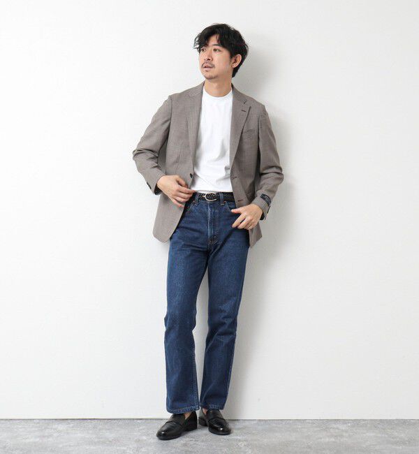 NOLLEY'S goodman「《ビジカジ対応》IMPORT FABRIC JACKET 25SS」|テーラードジャケット|