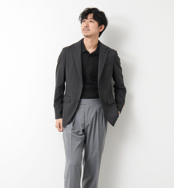 NOLLEY'S goodman「《ビジカジ対応》IMPORT FABRIC JACKET 25SS」|テーラードジャケット|