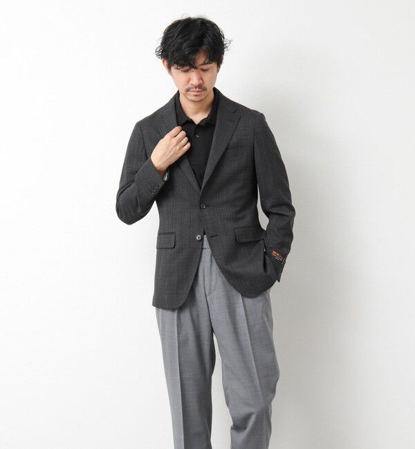 NOLLEY'S goodman「《ビジカジ対応》IMPORT FABRIC JACKET 25SS」|テーラードジャケット|