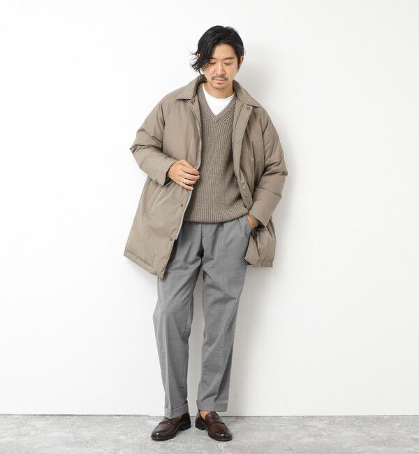 NOLLEY'S goodman「【TAION/タイオン】別注ダウンステンカラーコート 25AW」|ダウン|