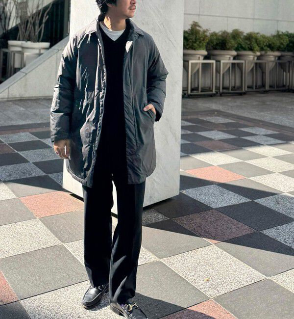 NOLLEY'S goodman「【TAION/タイオン】別注ダウンステンカラーコート 25AW」|ダウン|