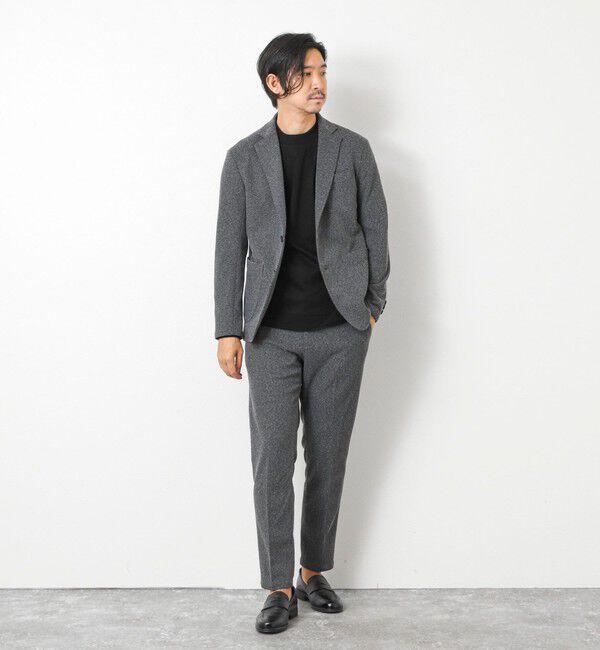 NOLLEY'S goodman「《ビジカジ対応》シルケットスムースドレスL/S Tシャツ 25AW」|Tシャツ・カットソー|