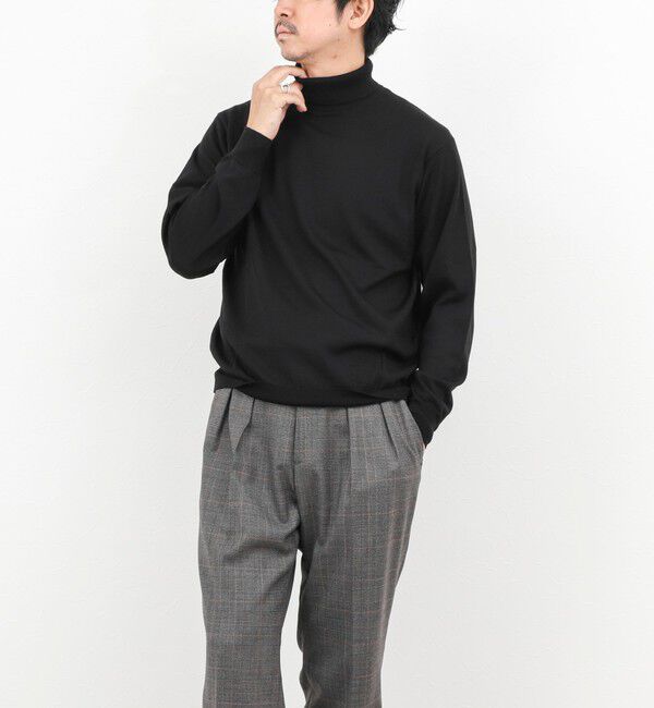 NOLLEY'S goodman「ウォッシャブル タートルネックニット 25AW」|ニット・セーター|