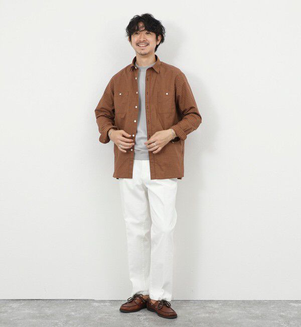 NOLLEY'S goodman「デニムストレッチ ワイドジャスト丈PT 26SS」|デニム|