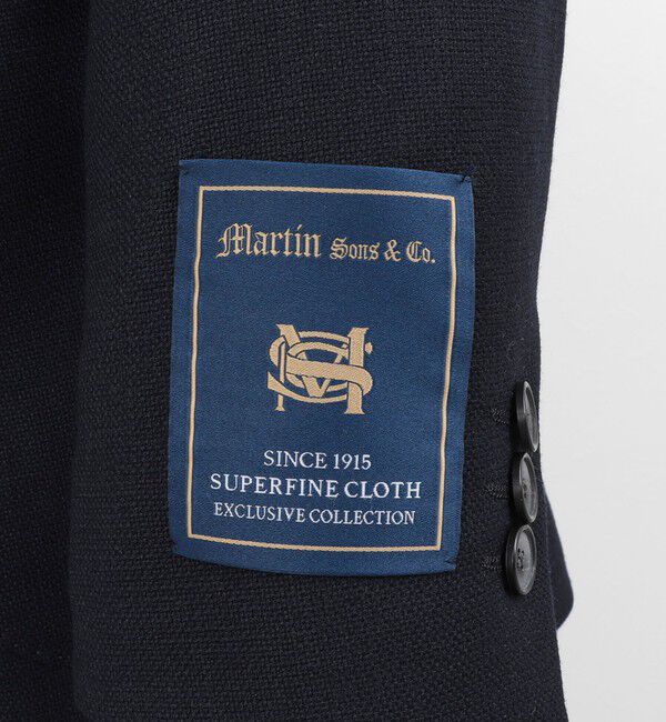 NOLLEY'S goodman「《ビジカジ対応》MARTIN ホップサックダブルJK 26SS」|テーラードジャケット|