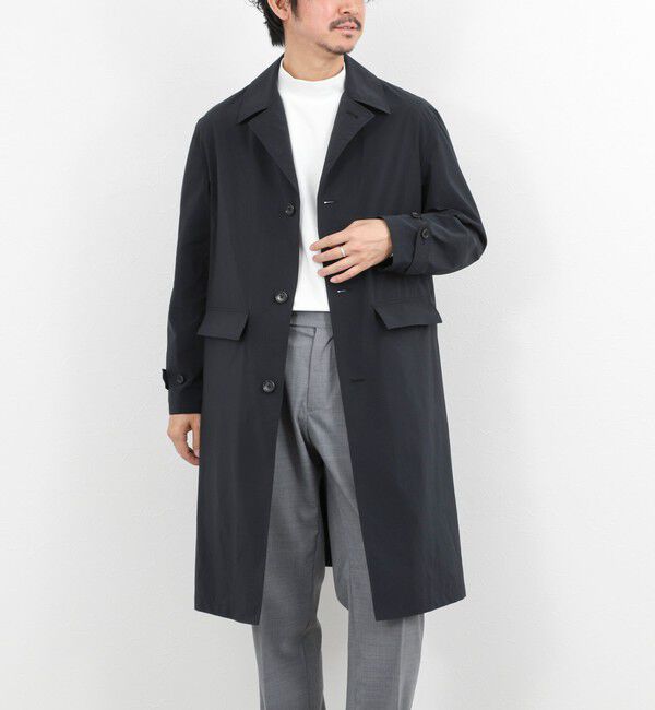 NOLLEY'S goodman「《ビジカジ対応》【ダントツ撥水】ステンカラーコート 26SS」|ステンカラーコート|