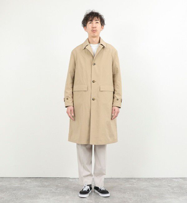 NOLLEY'S goodman「《ビジカジ対応》【ダントツ撥水】ステンカラーコート 26SS」|ステンカラーコート|