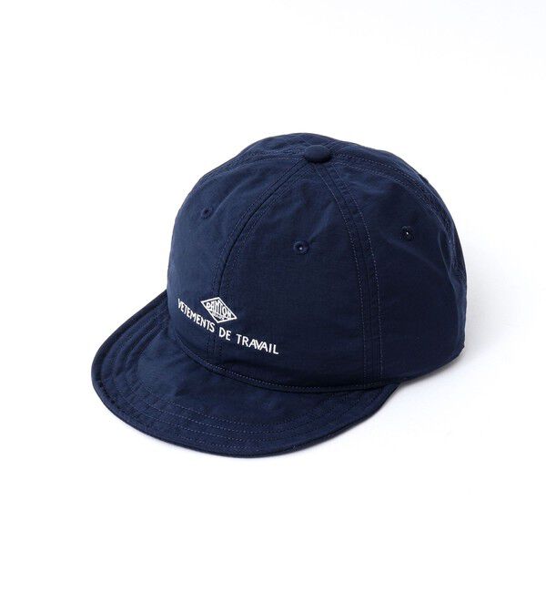 NOLLEY'S goodman「【DANTON/ダントン】FLAT VISOR 6PANEL CAP #DT-H0268 WNY 26SSコレクション」|キャップ・キャスケット|ネイビー