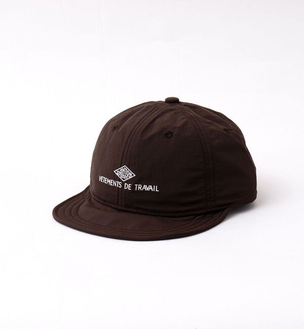 NOLLEY'S goodman「【DANTON/ダントン】FLAT VISOR 6PANEL CAP #DT-H0268 WNY 26SSコレクション」|キャップ・キャスケット|ブラウン