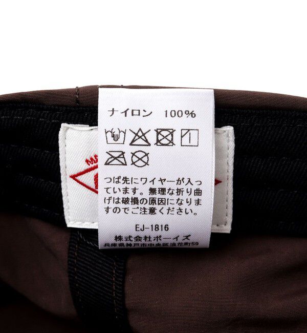 NOLLEY'S goodman「【DANTON/ダントン】FLAT VISOR 6PANEL CAP #DT-H0268 WNY 26SSコレクション」|キャップ・キャスケット|