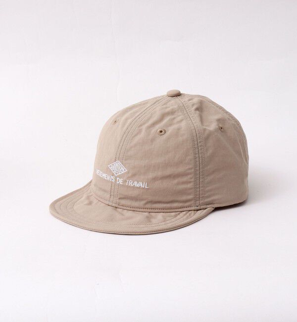 NOLLEY'S goodman「【DANTON/ダントン】FLAT VISOR 6PANEL CAP #DT-H0268 WNY 26SSコレクション」|キャップ・キャスケット|グレーベージュ