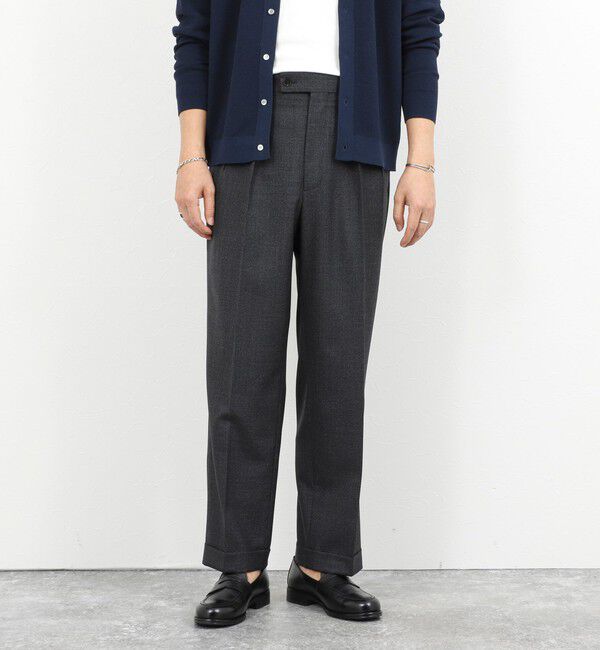 NOLLEY'S goodman「ウォッシャブルウールワイドスラックス 26SS」|スラックス|