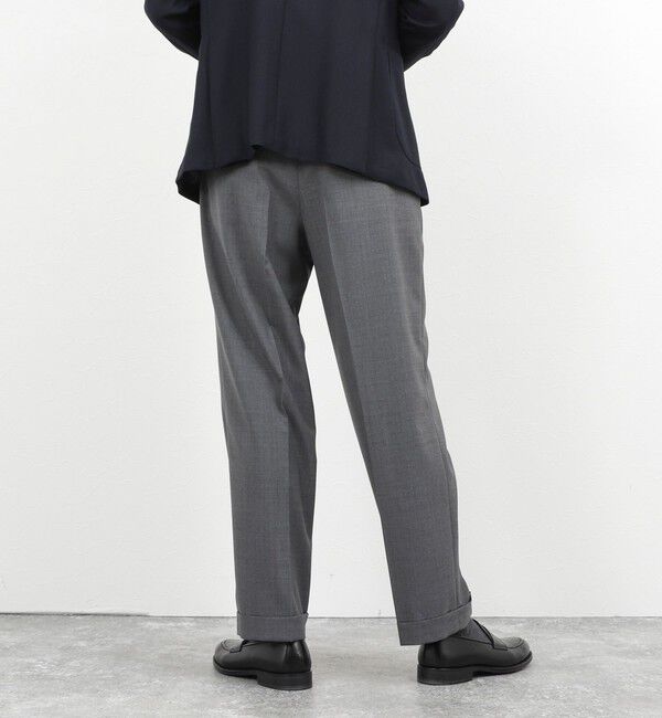 NOLLEY'S goodman「ウォッシャブルウールワイドスラックス 26SS」|スラックス|