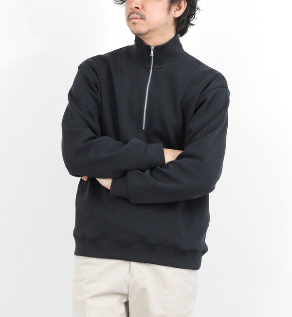 NOLLEY'S goodman「リブダンボール スタンドハーフZip 26SS」|スウェット・ジャージ|