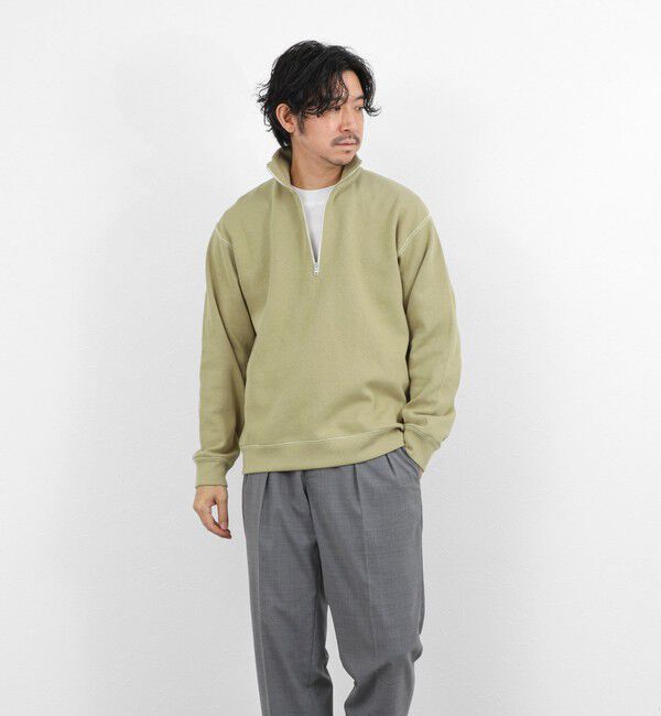 NOLLEY'S goodman「リブダンボール スタンドハーフZip 26SS」|スウェット・ジャージ|