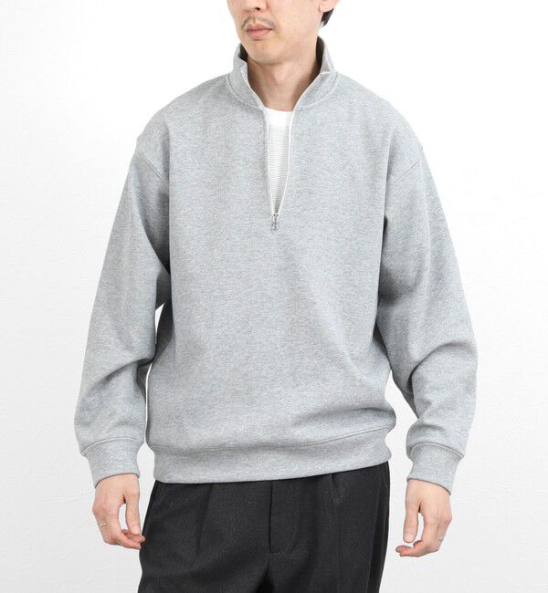 NOLLEY'S goodman「リブダンボール スタンドハーフZip 26SS」|スウェット・ジャージ|