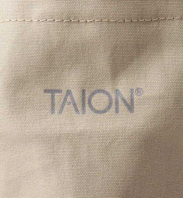 NOLLEY'S goodman「【TAION / タイオン】NON DOWN R/S CANVAS TOTE BAG L TAION-RCVTTBG01-L」|トートバッグ|