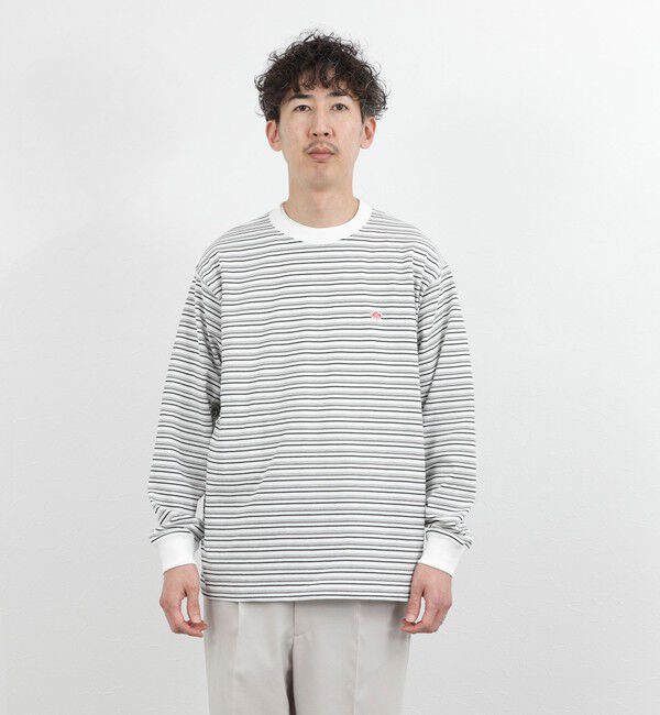 NOLLEY'S goodman「【DANTON/ダントン】DT-C0200TCB STRIPE LONG SLEEVE T-SHIRT 26SS」|Tシャツ・カットソー|