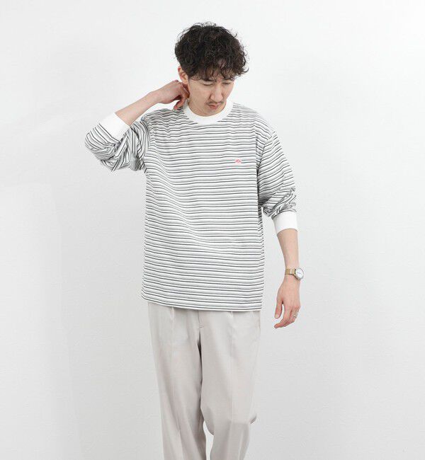 NOLLEY'S goodman「【DANTON/ダントン】DT-C0200TCB STRIPE LONG SLEEVE T-SHIRT 26SS」|Tシャツ・カットソー|