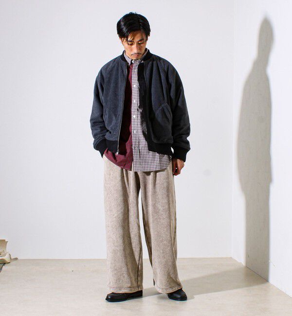 GLOSTER「【トレンド感あるルーズフィット】スノーウォッシュ スウェットパンツ」|その他|