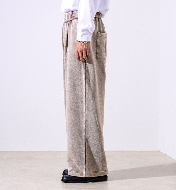 GLOSTER「【トレンド感あるルーズフィット】スノーウォッシュ スウェットパンツ」|その他|