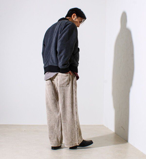 GLOSTER「【トレンド感あるルーズフィット】スノーウォッシュ スウェットパンツ」|その他|