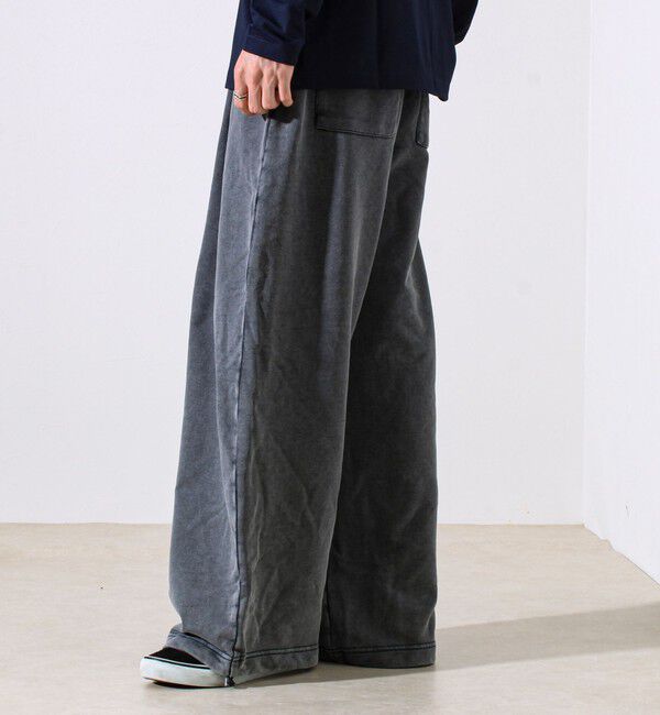 GLOSTER「【トレンド感あるルーズフィット】スノーウォッシュ スウェットパンツ」|その他|