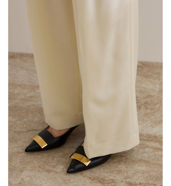 ROPE「【撥水】ウールタックトラウザーパンツ【雑誌掲載】」|チノ|