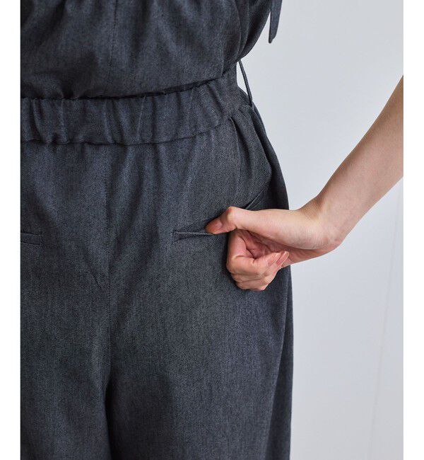 VIS「ベルト付きベアサロペット」|オールインワン|