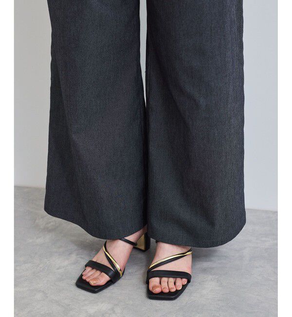 VIS「ベルト付きベアサロペット」|オールインワン|