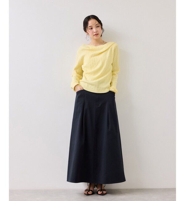VIS「【POLO BCS】タックフレアスカート」|スカート|