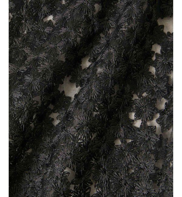 Rope&rsquo;Picnic「フラワーレースベスト」|ベスト・ジレ|