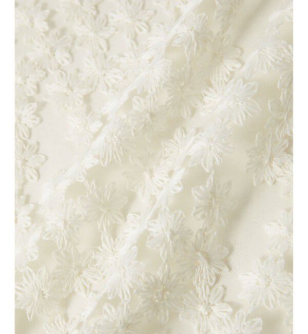 Rope&rsquo;Picnic「フラワーレースベスト」|ベスト・ジレ|