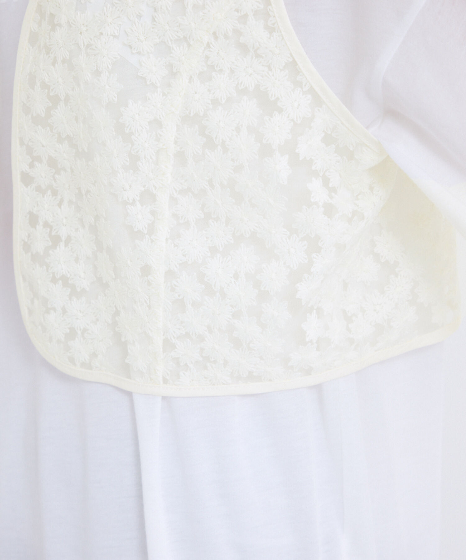 Rope&rsquo;Picnic「フラワーレースベスト」|ベスト・ジレ|