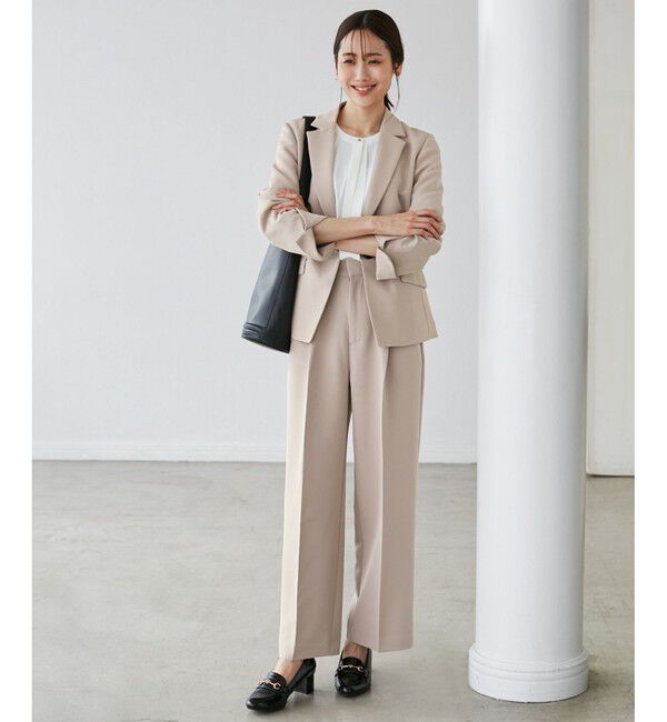 Rope&rsquo;Picnic「【花粉ガード】360&deg;ウルトラストレッチ テーラードジャケット/セットアップ対応」|テーラードジャケット|