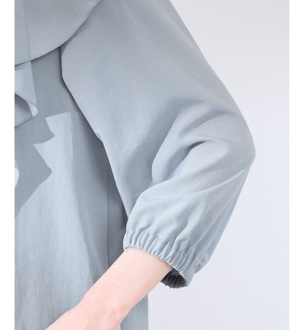 Rope&rsquo;Picnic「ラッフルリボンデザインシャツ」|シャツ・ブラウス|