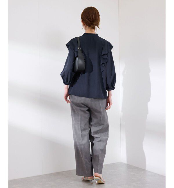 Rope&rsquo;Picnic「ラッフルリボンデザインシャツ」|シャツ・ブラウス|