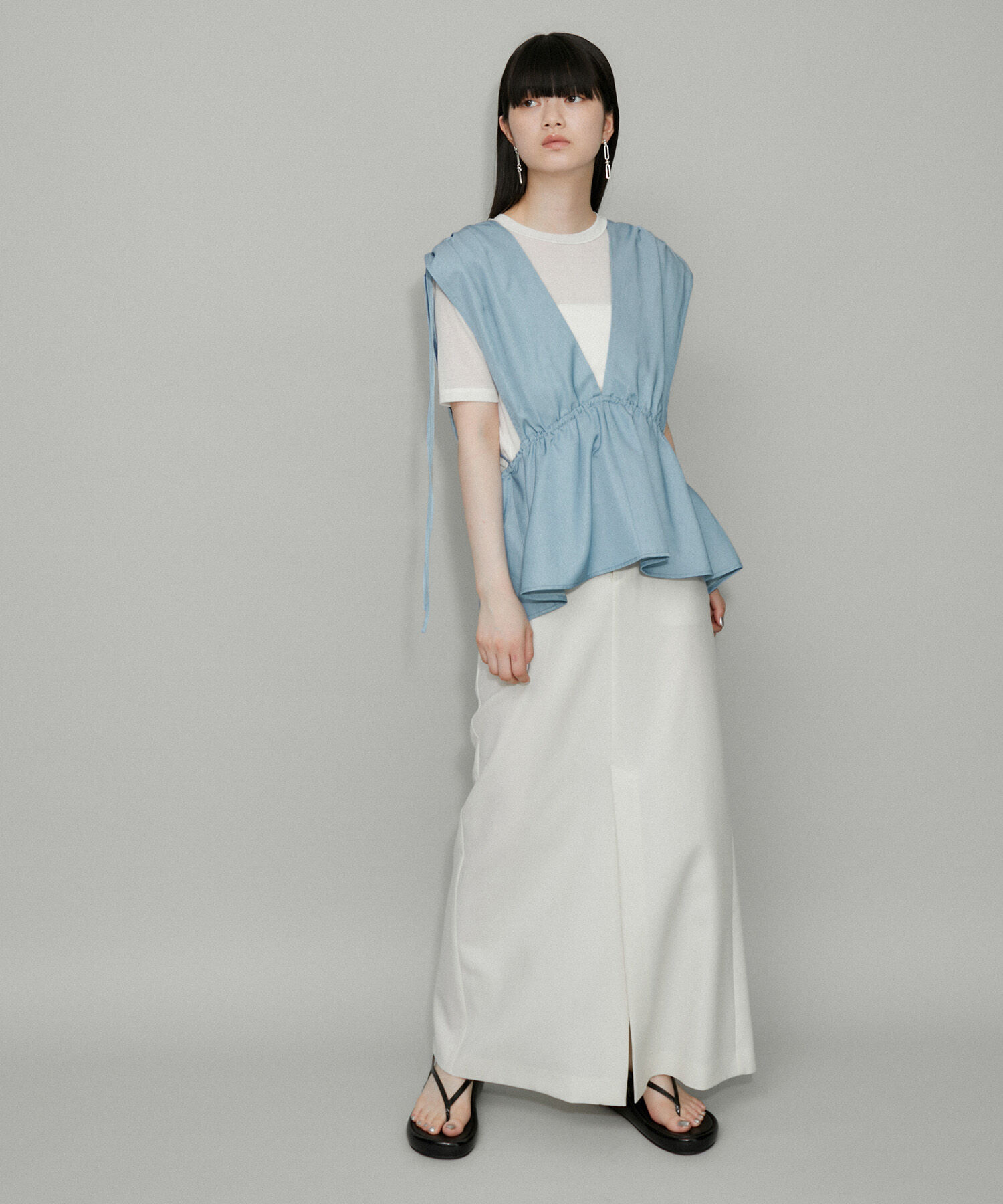 ADAM ET ROPE'「シアーハイゲージTEE」|Tシャツ・カットソー|