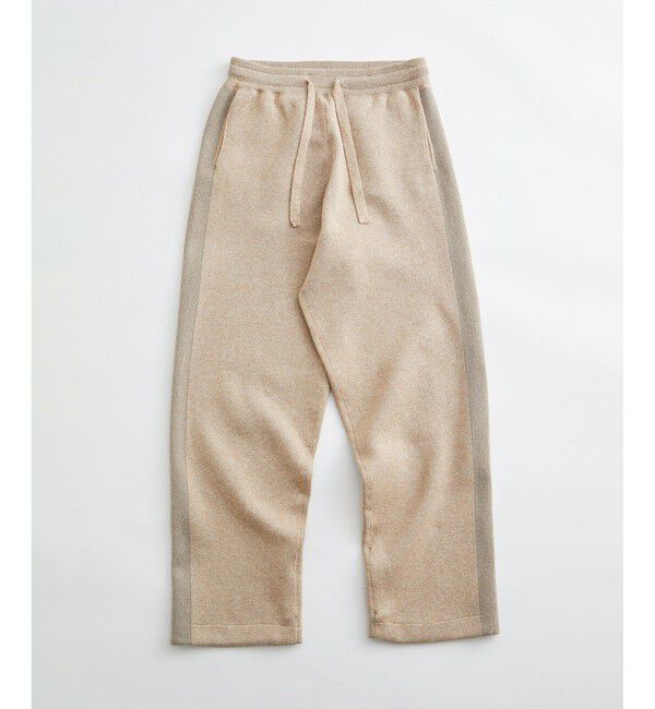 ADAM ET ROPE'「杢スウェット ニットパンツ / ヘビーウエイト / ユニセックス」|チノ|