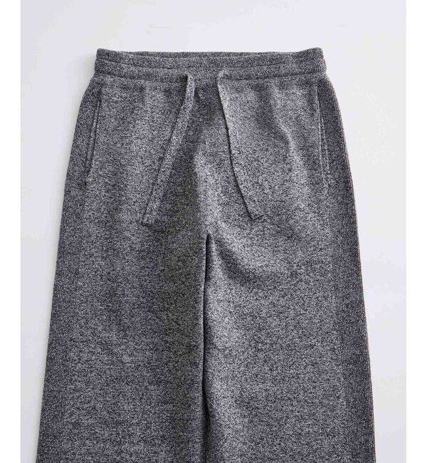 ADAM ET ROPE'「杢スウェット ニットパンツ / ヘビーウエイト / ユニセックス」|チノ|