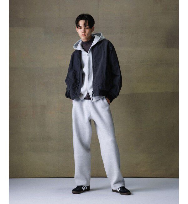 ADAM ET ROPE'「杢スウェット ニットパンツ / ヘビーウエイト / ユニセックス」|チノ|