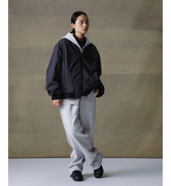 ADAM ET ROPE'「杢スウェット ニットパンツ / ヘビーウエイト / ユニセックス」|チノ|