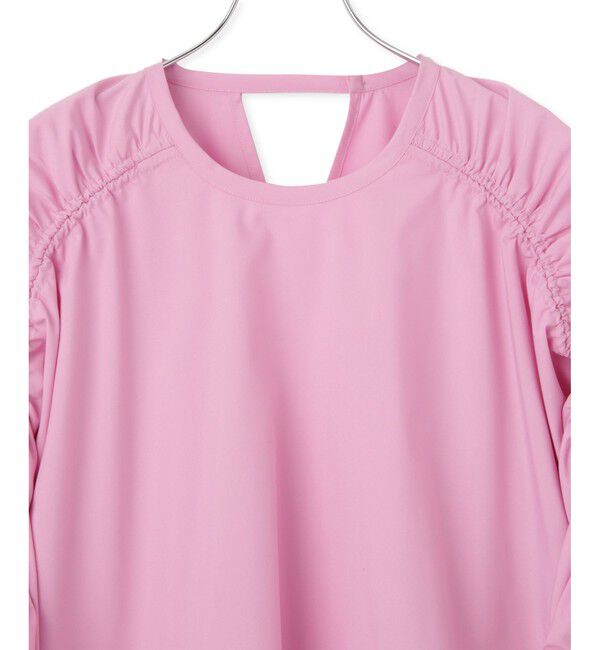 ADAM ET ROPE'「【WEB限定】ドロストスリーブブラウス」|シャツ・ブラウス|