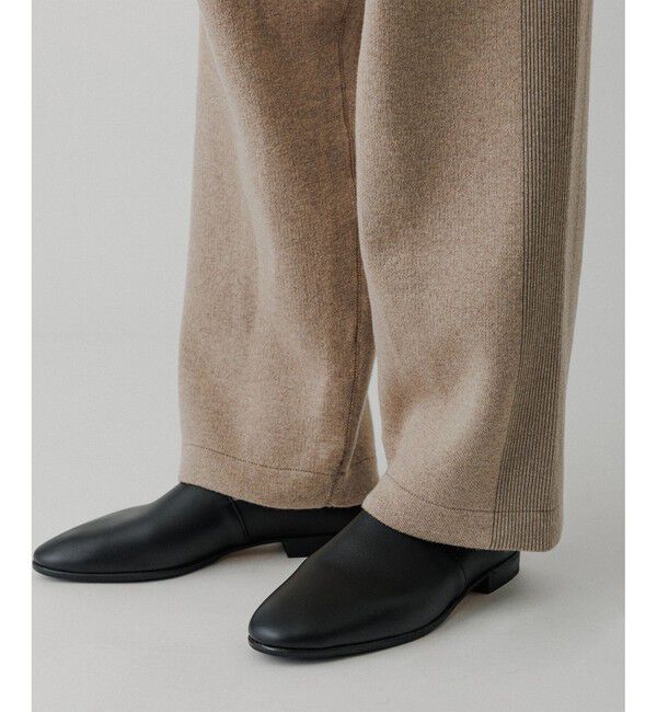 ADAM ET ROPE'「杢スウェット ニットパンツ」|チノ|