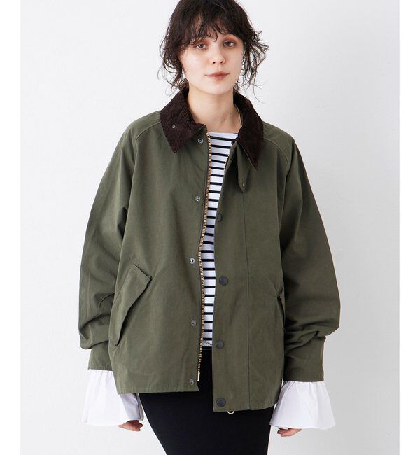 THE PAUSE「【THE PAUSE】フレアカフスボーダープルオーバー」|Tシャツ・カットソー|