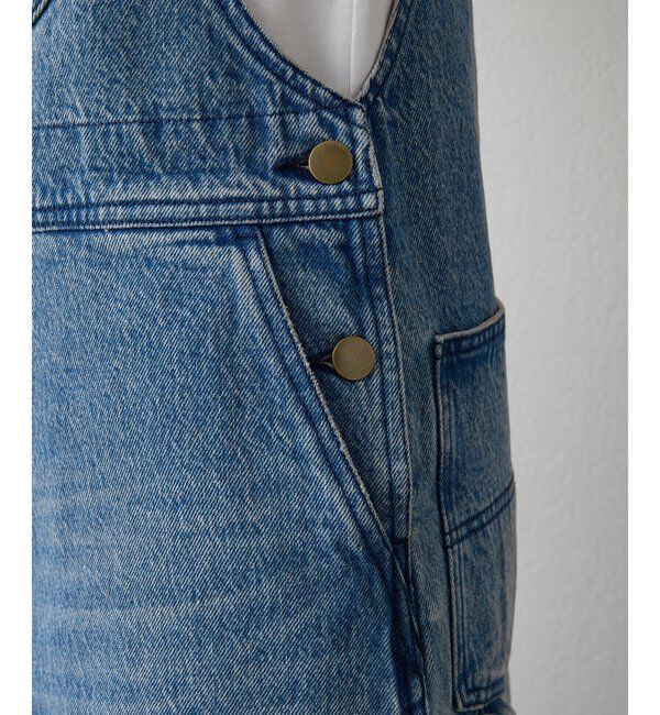  「オーバーオールスカート」|ワンピース|