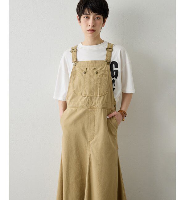  「オーバーオールスカート」|ワンピース|