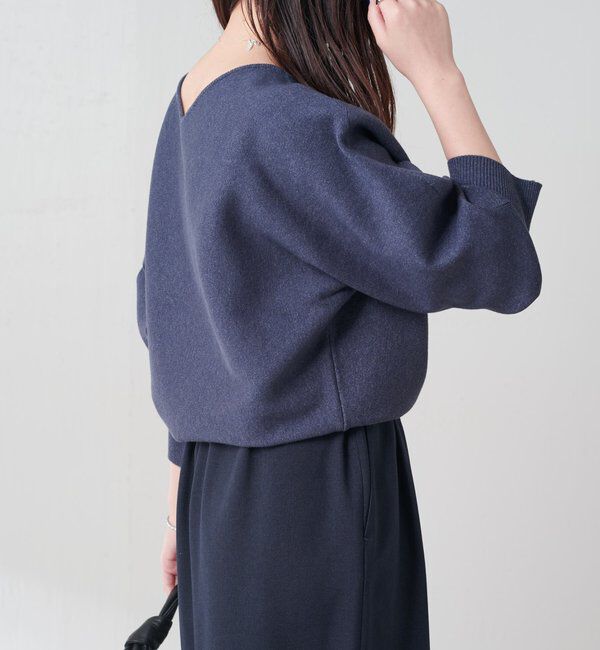  「袖リブ２WAYドルマンニット」|ニット・セーター|