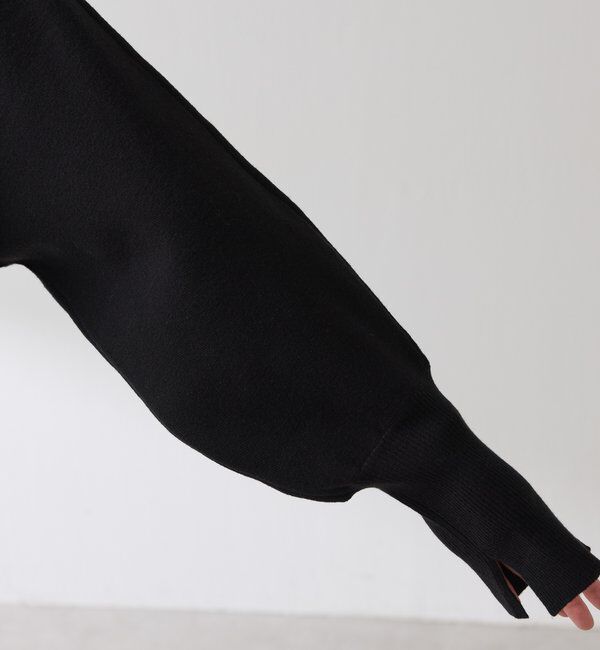  「袖リブ２WAYドルマンニット」|ニット・セーター|