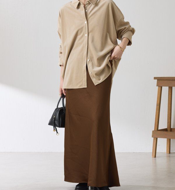  「メタルボタンコーデュロイシャツ」|シャツ・ブラウス|